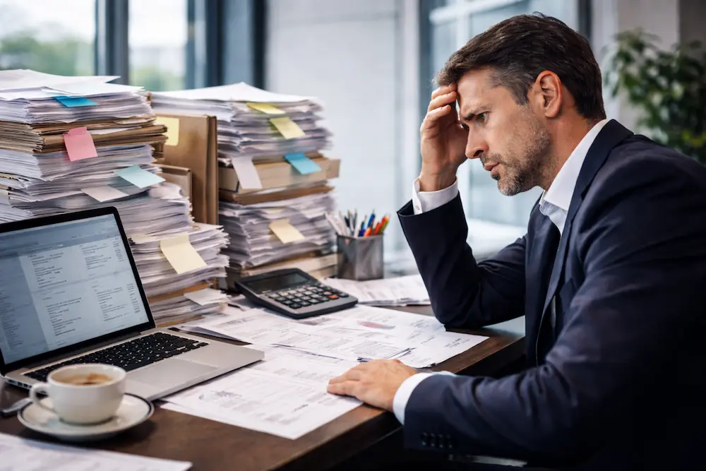 AI Rules interface showing custom automation for InvoiceSorter